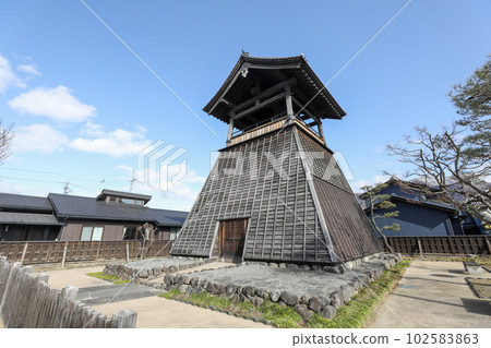 Nagano Prefecture Nagano City Winter Matsushiro Domain Bell Tower Nagano Prefecture Nagano City Winter Matsushiro Domain Bell Tower 102583863