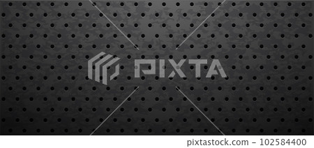 Dark background carbon steel metal perforated Dark background carbon steel metal perforated 102584400