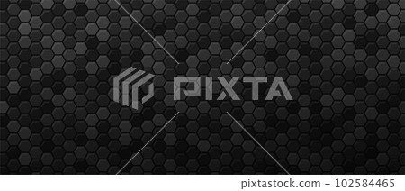 Dark hexagon metal background abstract vector Dark hexagon metal background abstract vector 102584465