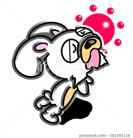 Intense heat, rabbits are hot Intense heat, rabbits are hot 102591116