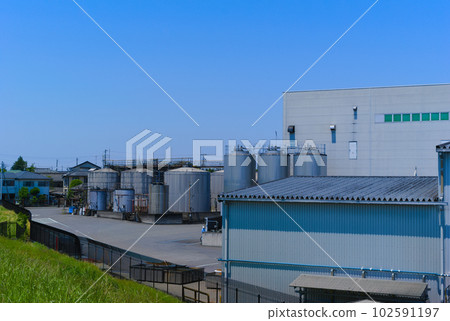 2023 年 5 月，千葉縣野田市龜甲萬工廠周圍的風景 102591197