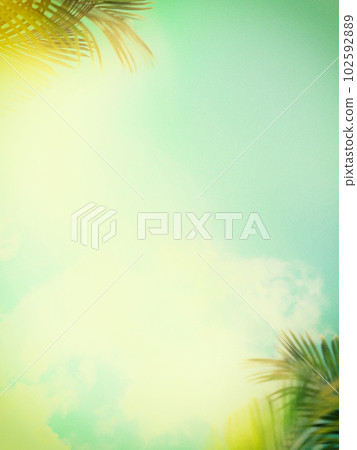 懷舊的夏日天空 懷舊的夏日天空 102592889