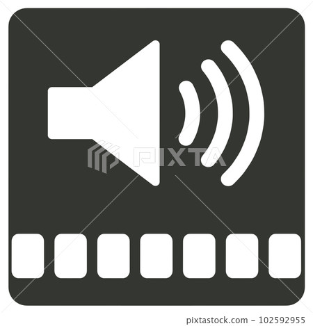 volume icon - Stock Illustration [102592955] - PIXTA