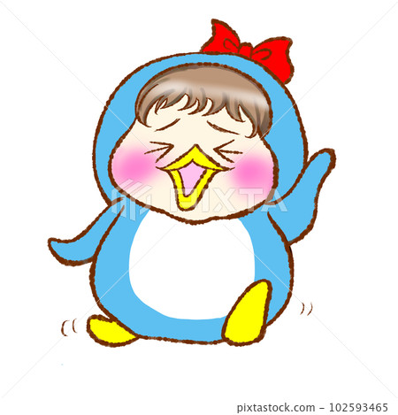 girl to be a penguin girl to be a penguin 102593465