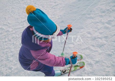 滑雪 兒童 孩子 102595052