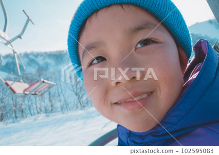 skiing, younger, brat 102595083