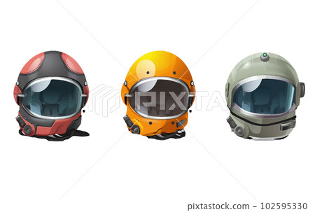 ui set vector illustration of spaceman cosmonaut suit isolated on white background ui set vector illustration of spaceman cosmonaut suit isolated on white background 102595330