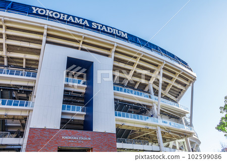 [Urban scenery of Kanagawa] Yokohama Stadium 102599086