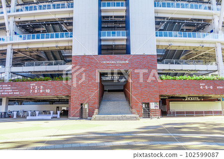 [Urban scenery of Kanagawa] Yokohama Stadium 102599087