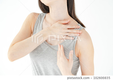 Lymphatic massage Decollete Lymphatic massage Decollete 102600835