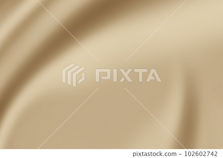 Luxury smooth elegant beige satin background. Cloth in earth tones or gold 102602742