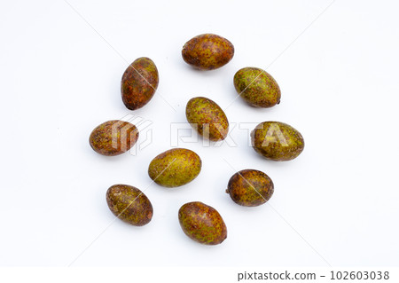 Hog plum on white background Hog plum on white background 102603038