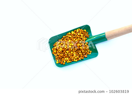 Yellow fertilizer plant food. High NPK Yellow fertilizer plant food. High NPK 102603819