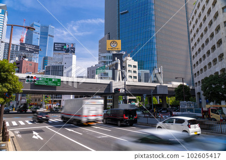 "Tokyo" Tokyo cityscape/Akasaka area "Tokyo" Tokyo cityscape/Akasaka area 102605417