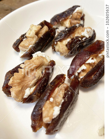 健康零食棗和堅果 102605637