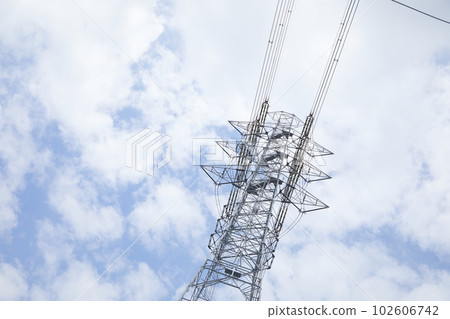 Power transmission tower Power transmission tower 102606742