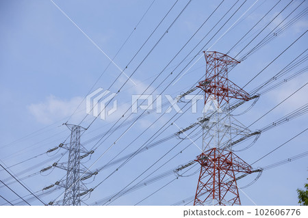 Power transmission tower Power transmission tower 102606776