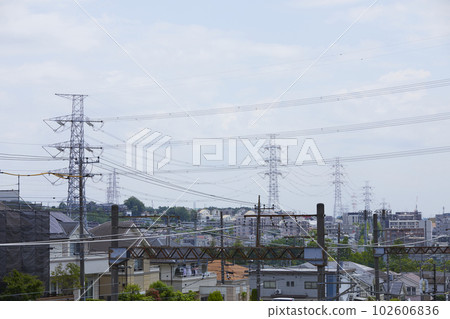 Power transmission tower Power transmission tower 102606836