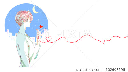 夜系命運紅線的孤獨男人 102607596