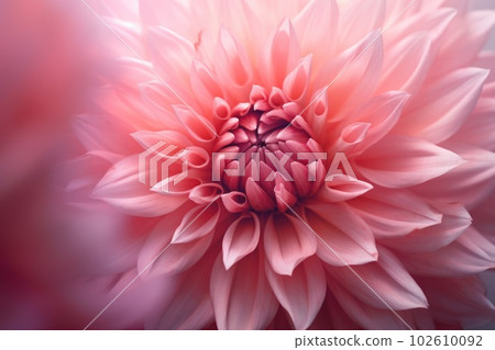 A Floral Symphony in Pink - Generative AI 102610092