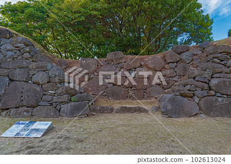 Saga Karatsu Nagoya Castle Funateguchi stone wall 102613024