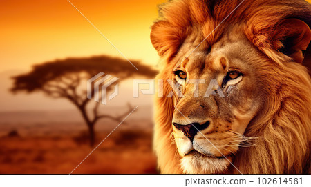 Green Grass on the Football Field - Sports and Recreation Concept. created with Generative AI 102614581