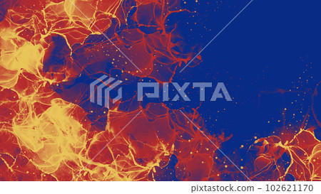Flame-like abstract illustration material Flame-like abstract illustration material 102621170