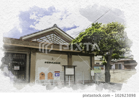 香川縣贊岐市水彩風格的志道元內平賀美術館 香川縣贊岐市水彩風格的志道元內平賀美術館 102623898