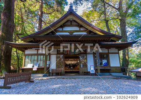 高千穗神樂殿(神樂殿建築景觀)``高千穗神宮景觀'' 高千穗神樂殿(神樂殿建築景觀)``高千穗神宮景觀'' 102624909