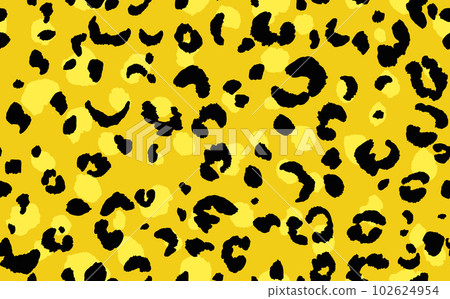 Abstract modern leopard seamless pattern. Animals trendy background. Color decorative vector stock illustration for print, card, postcard, fabric, textile. Modern ornament of stylized skin Abstract modern leopard seamless pattern. Animals trendy background. Color decorative vector stock illustration for print, card, postcard, fabric, textile. Modern ornament of stylized skin 102624954