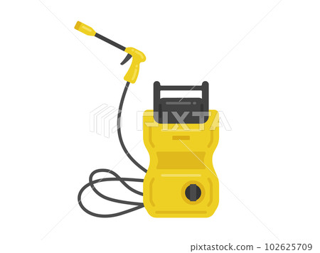 Illustration of a high pressure washer Illustration of a high pressure washer 102625709