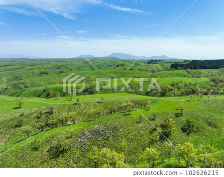 鳥瞰圖:大石山草甸鳥瞰圖 鳥瞰圖:大石山草甸鳥瞰圖 102626215