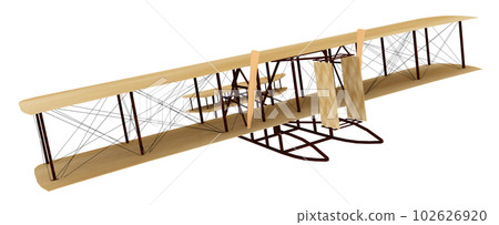 Historic motor plane from 1905 Historic motor plane from 1905 102626920