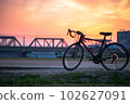 Yodogawa Cycling Sunset 102627091
