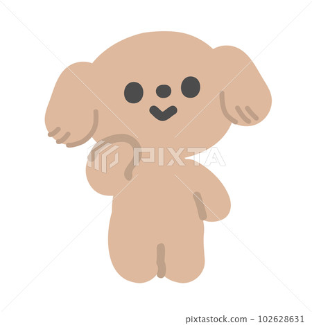 Thinking dog illustration 05 Thinking dog illustration 05 102628631