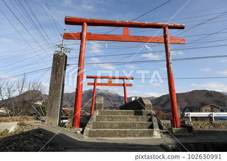 Nagano City Matsushiro Town Takeyama Zuigo Inari Shrine 102630991