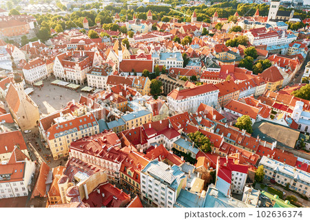 Aerial View of Tallinn Aerial View of Tallinn 102636374