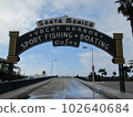 Santa Monica Pier in Los Angeles 102640684