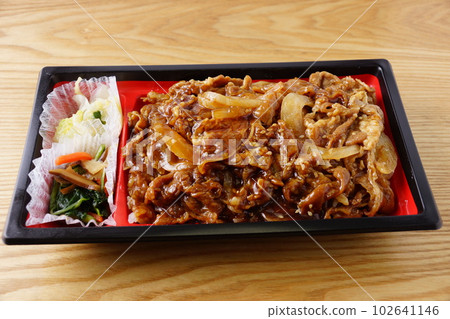 Beef Kalbi Bento Beef Kalbi Bento 102641146