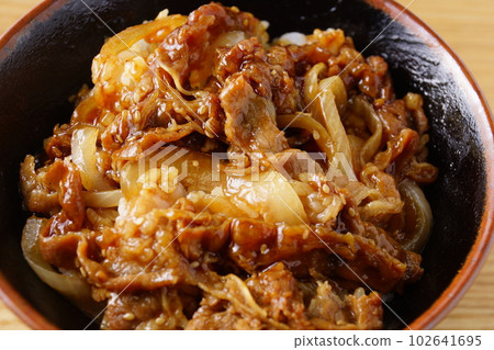 美味的卡爾比牛肉碗 美味的卡爾比牛肉碗 102641695