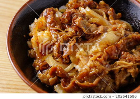 美味的卡爾比牛肉碗 美味的卡爾比牛肉碗 102641696