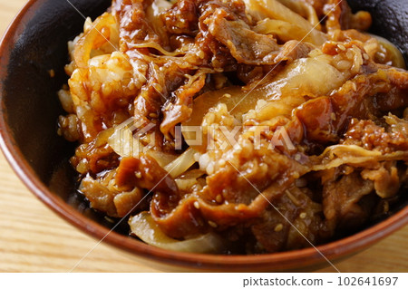 美味的卡爾比牛肉碗 美味的卡爾比牛肉碗 102641697