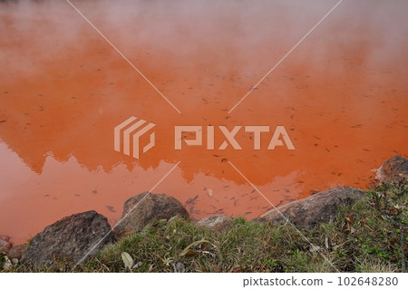 Beppu blood pond hell Beppu blood pond hell 102648280