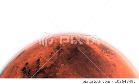 3D Render Close Up Mars Planet On Galaxy Space Star Field 3D Illustration Isolated Transparent Alpha PNG 3D Render Close Up Mars Planet On Galaxy Space Star Field 3D Illustration Isolated Transparent Alpha PNG 102648495