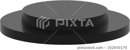 3d realistic podium 102650170