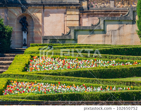 Beautiful landscape in the Philbrook Museum of Art Beautiful landscape in the Philbrook Museum of Art 102650752