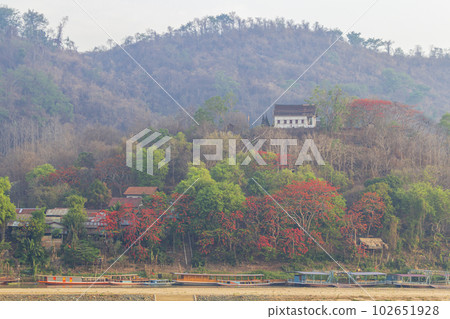 Breathtaking and impressive landscape in Luang Prabang, Laos. High-quality photo Breathtaking and impressive landscape in Luang Prabang, Laos. High-quality photo 102651928