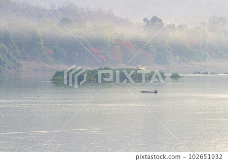 Breathtaking and impressive landscape in Luang Prabang, Laos. High-quality photo 102651932