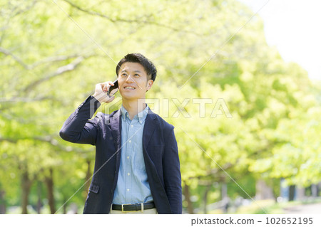 清新商務人像 102652195