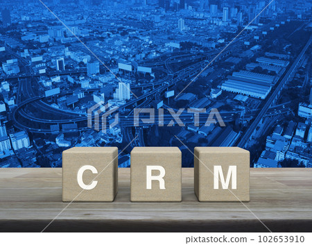 Customer Relationship Management concept 102653910